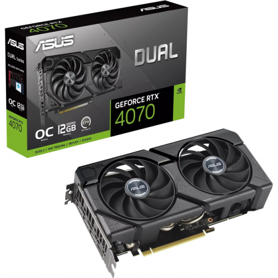 Відеокарта ASUS GeForce RTX 4070 Super Dual 12GB Луцьк