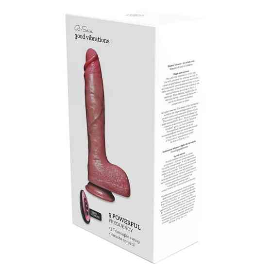 Реалистичный вибратор на присоске Power Stroke Sex Aura Киев