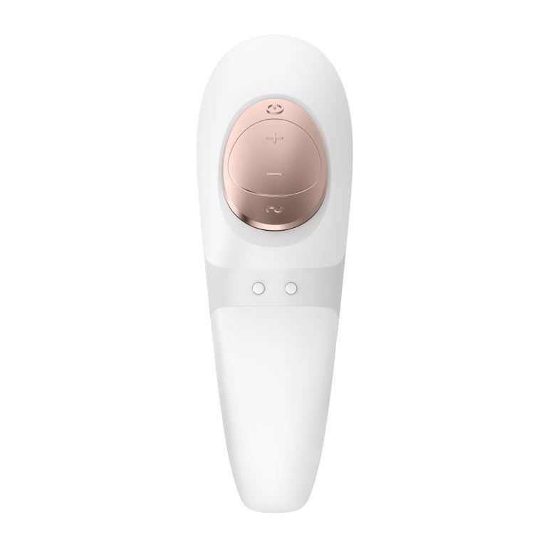 Вакуумний кліторальний вібратор - Satisfyer Pro 4 Couples Sex Aura Київ - фото 4
