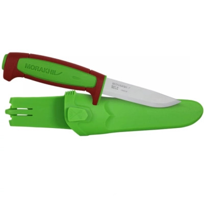Нож Morakniv Basic 511 LE 2024 carbon steel Ivy Green/Dala Red (14281) Винница - изображение 5