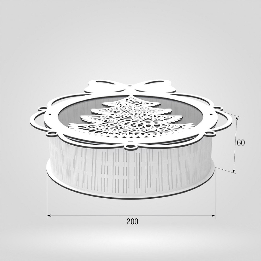 Подарочная коробка EKOSTAR d200 h60 Киев - изображение 3