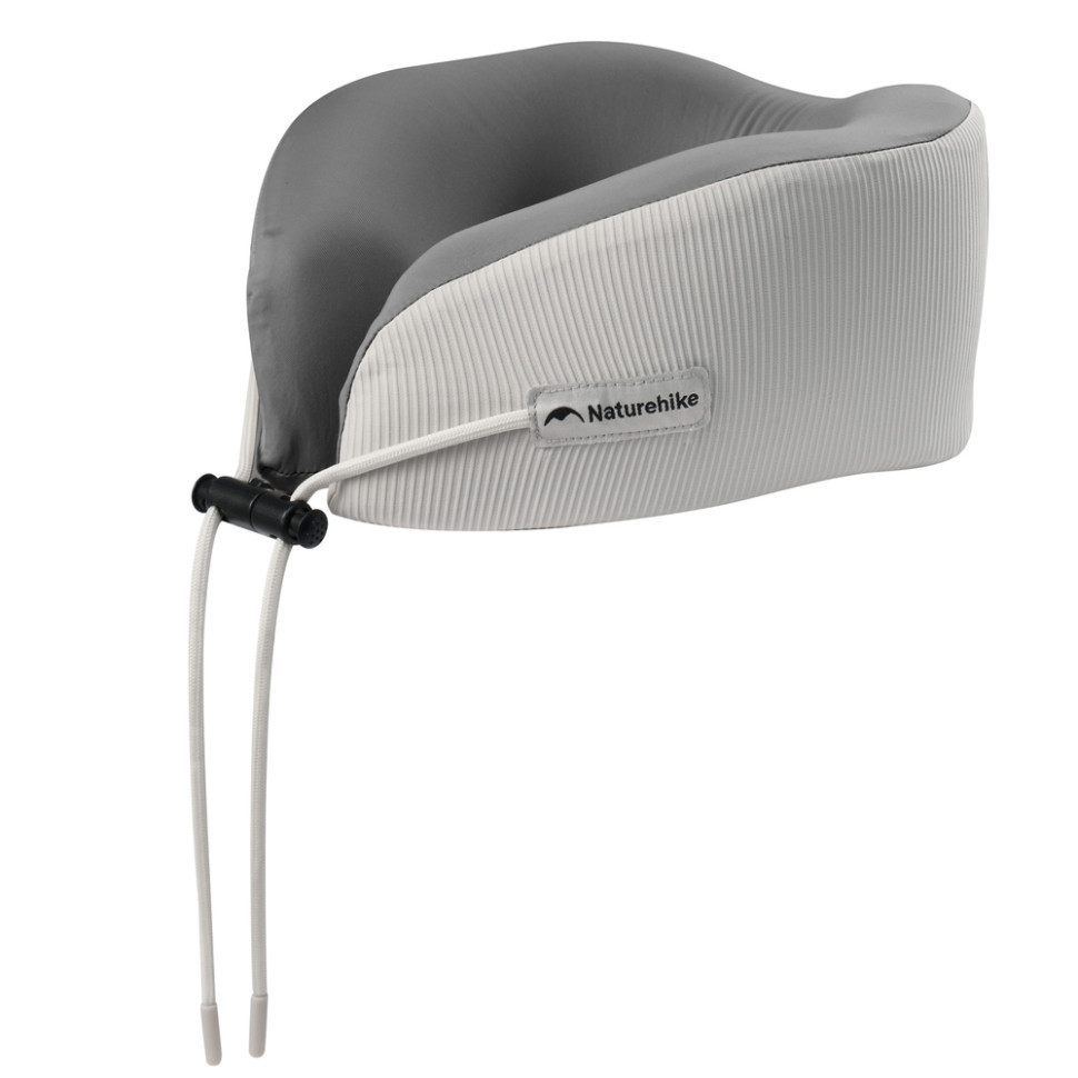 Подушка хлопковая для шеи с памятью Naturehike CNK2450WS019 (Серый) Винница - изображение 1