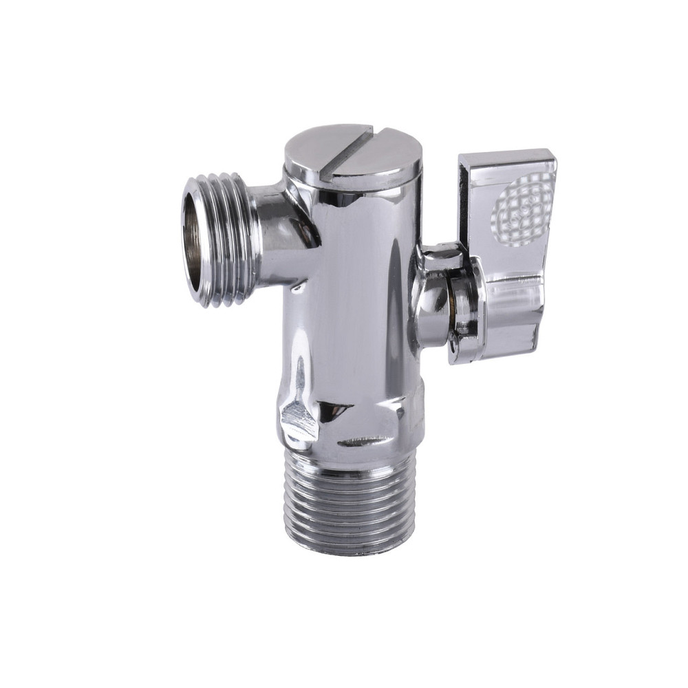 Кран кульовий кутовий з фільтром SOLOMON 1/2″x1/2″ А7041(7043) (000001161) Київ - фото 4