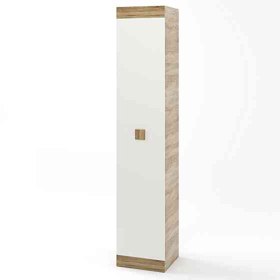 Шкаф-пенал закрытый Эверест Соната дуб сонома + белый (DTM-2275) Львов