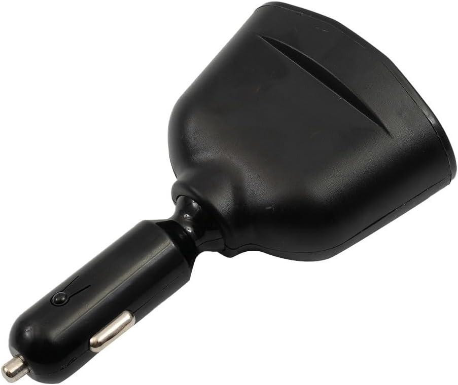 Автомобільний розгалужувач прикурювач із вольтметром QC3.0 PD 12 В/24 В Луцьк - фото 3