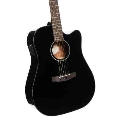 Гітара електроакустична Cort Earth 60CE Black Gloss Вінниця