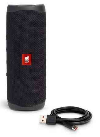 Портативная колонка JBL Flip 5 Black (JBLFLIP5BLKEU) (6702503) Киев