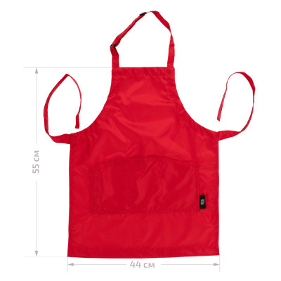 Фартук для творчества Rosa 55*44см, красный (4823098542117) Винница - изображение 4
