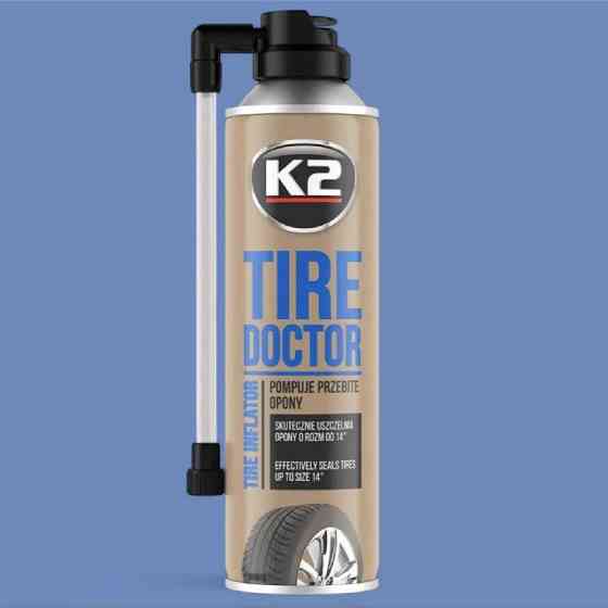 Герметик шин аерозольний K2 Tire Doktor 400 мл B310 Київ