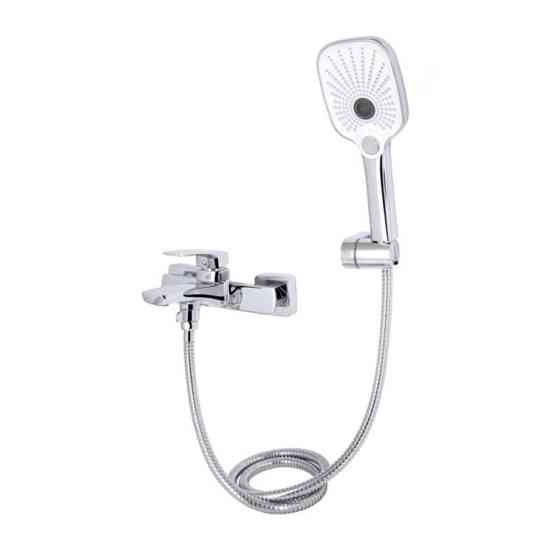 Змішувач для ванни з душовим гарнітуром Qtap Tern QTTER259CRM47586 Chrome Харків