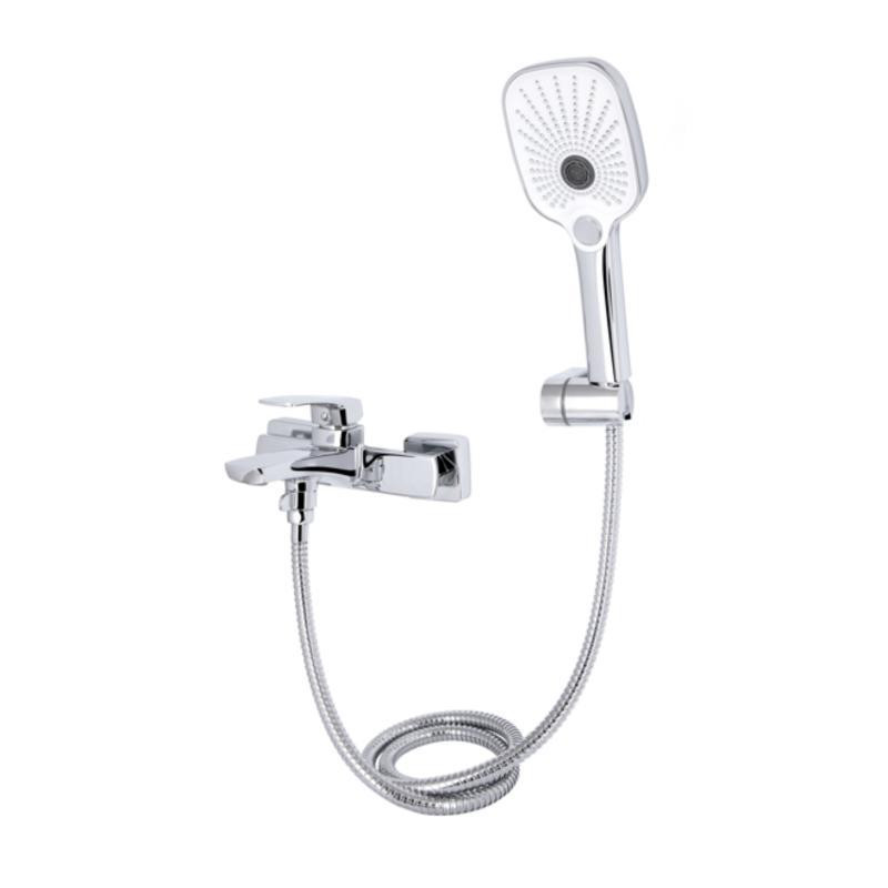 Смеситель для ванны c душевым гарнитуром Qtap Tern QTTER259CRM47586 Chrome Харьков - изображение 3