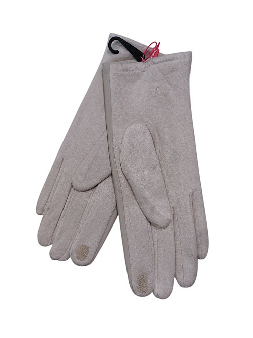 Жіночі рукавички сенсорні one size молочний Київ - фото 2