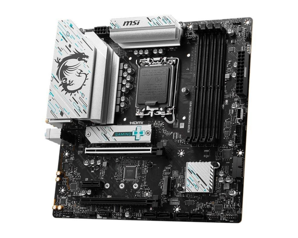 Материнська плата MSI B760M Gaming Plus WiFi Socket 1700 ( Bluetooth 5.3 ) Харків - фото 3