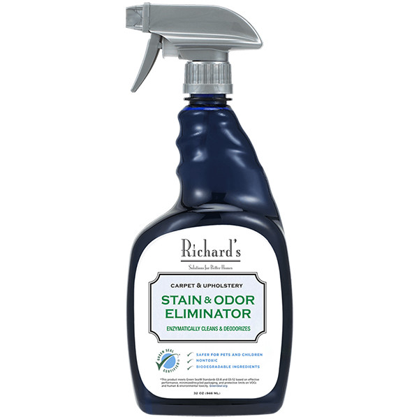 SynergyLabs Richard’s Organics Stain & Odor Eliminator РІЧАРДС ОРГАНІКС КИЛИМ ТА ОББИВКА органічний засіб для виведення плям і запахів Київ - фото 1
