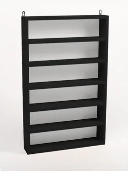 Полка для гель лаков на 6 полок. Черная Киев