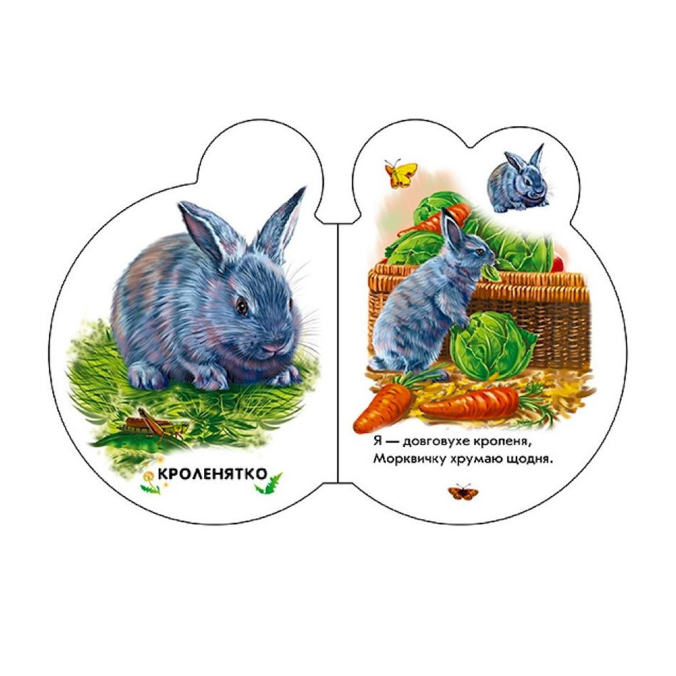 Картонная книжечка для самых маленьких Малыши : Во дворе 411015 аудио-бонус Винница - изображение 3