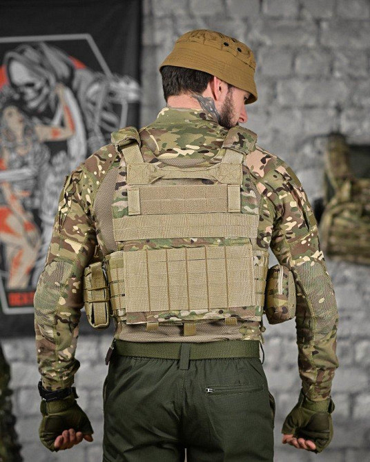 Якісна плитоноска Attack STATIX мультикам ДЛ6477 Одеса - фото 4