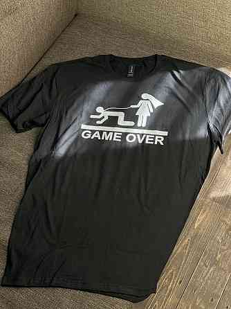 Футболка для парубоцької вечірки - "Game over" Чернівці