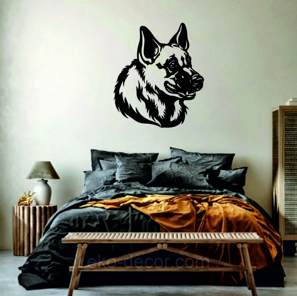 Декоративне настінне Панно «Овчарка», Декор на стіну Київ - фото 5