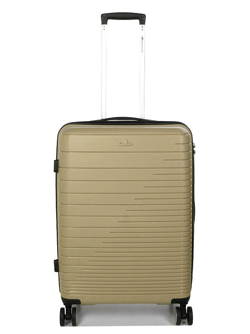 Валіза поліпропіленова MADISSON 33703 середня 66 см шампань Київ - фото 2