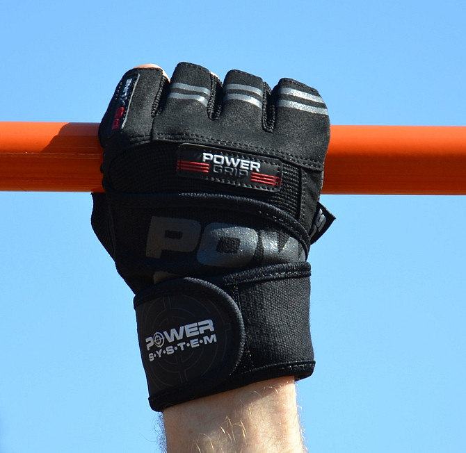Перчатки для фітнесу Power System PS-2800 Power Grip Black XXL Кам'янське - фото 6