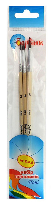 Набір пензликів 3 шт. 
