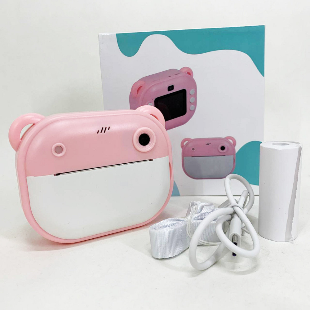Фотоаппарат для детей с встроенным принтером, Детский фотоаппарат мгновенной печати с термобумагой EK-21 Львов - изображение 7
