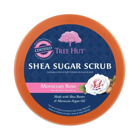 Скраб для тіла з ароматом марокканської троянди Tree Hut Moroccan Rose, 510 г Львів