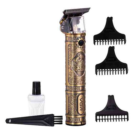 Триммер для волос и бороды VGR V-085 с насадками Киев
