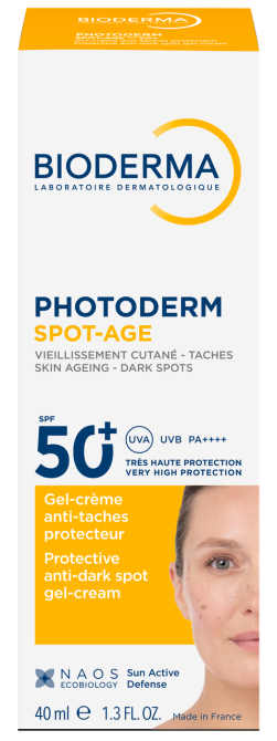 Біодерма Фотодерм Спот Ейдж  SPF 50+ Bioderma Photoderm Spot-Age Antioxidant Gel Creme 40 мл Дніпро - фото 2