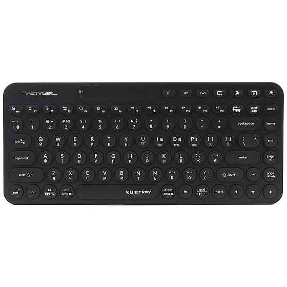 Клавіатура бездротова A4Tech FBK36C AS Black Чорний Харків