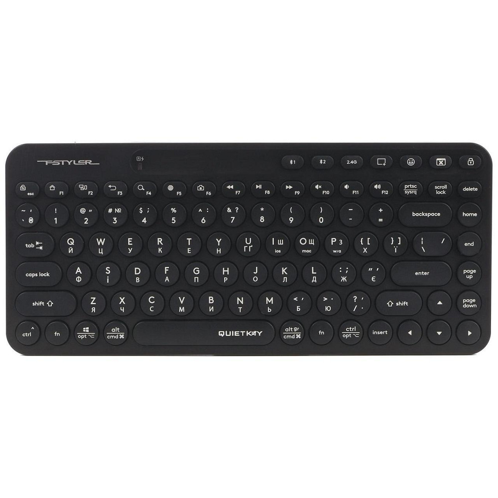Клавіатура бездротова A4Tech FBK36C AS Black Чорний Харків - фото 1