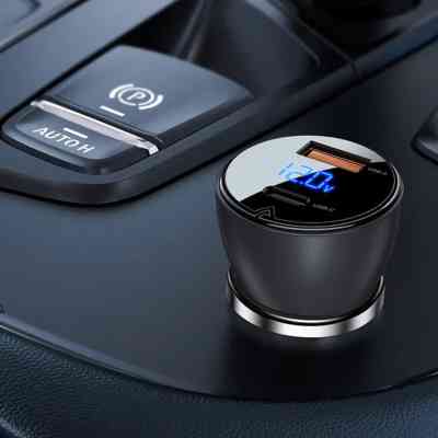 Зарядное устройство Acefast 2xUSB 63W (USB-C + USB-A) B6 with digital display (6974316280972) Винница