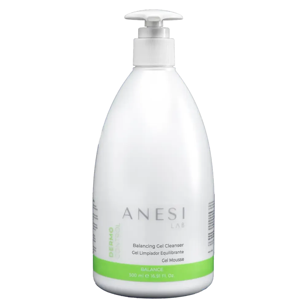 Очищаючий гель для відновлення балансу шкіри обличчя DERMO BALANCING  GEL CLEANSER ANESI LAB 500 мл Дніпро - фото 1