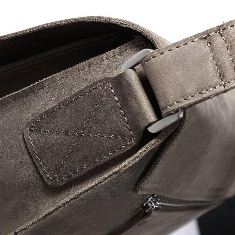 Сумка чоловіча Сіра (Vintage) Київ - фото 3