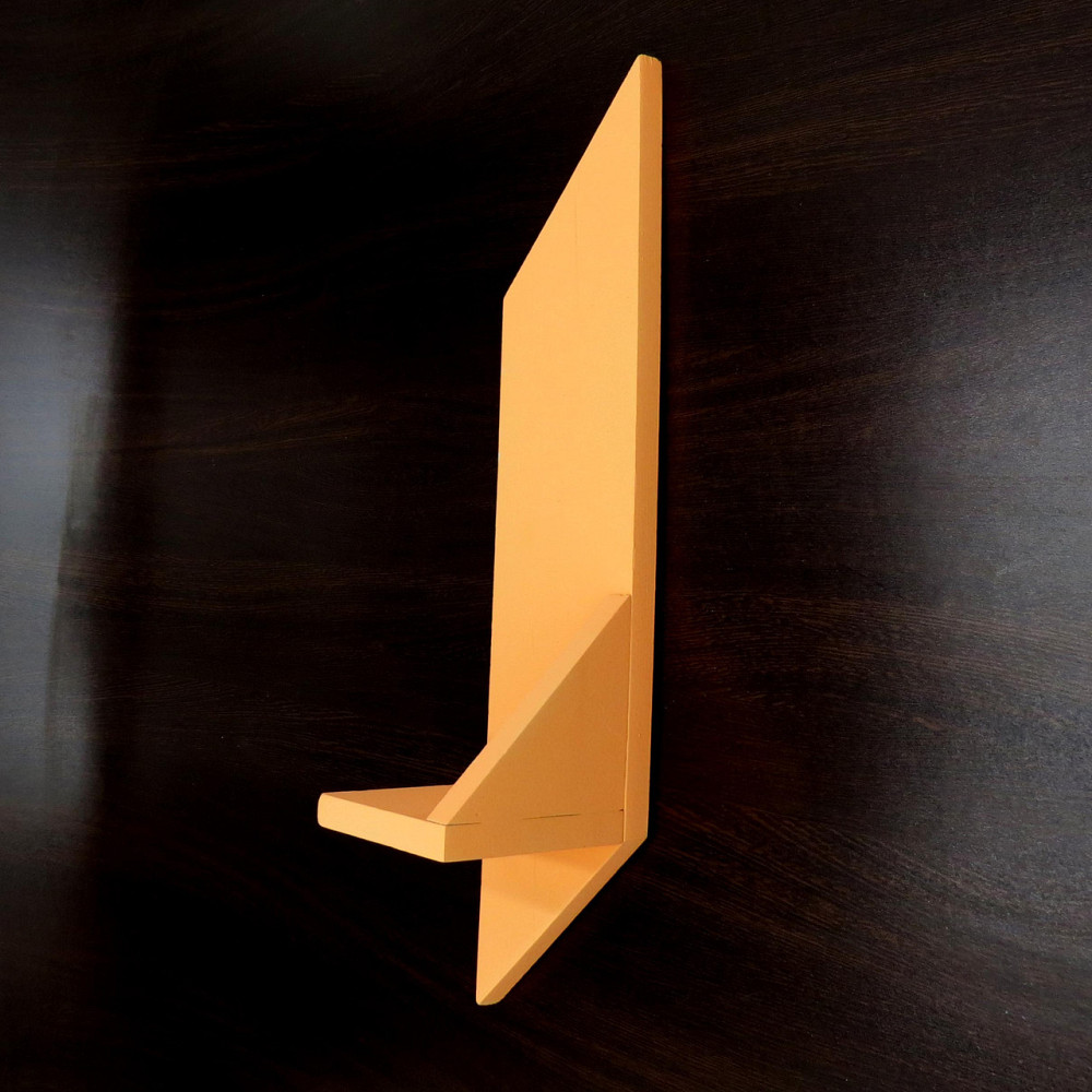 Настінна полиця "Емпайр" ліва грейпфрут Миколаїв - фото 4