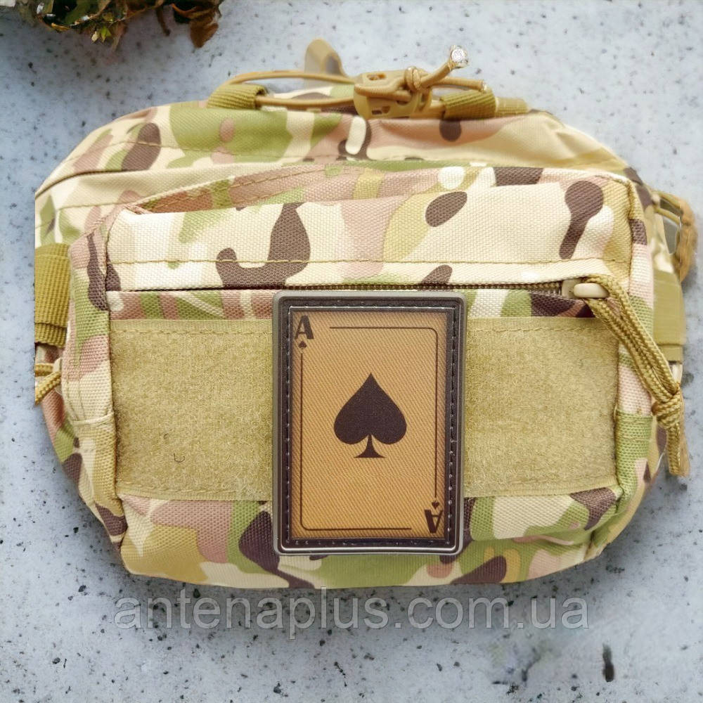 Піковий туз койот шеврон / патч Київ - фото 3