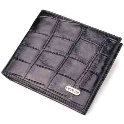 Кошелек Canpellini Из натуральной кожи Черный (21584) Винница
