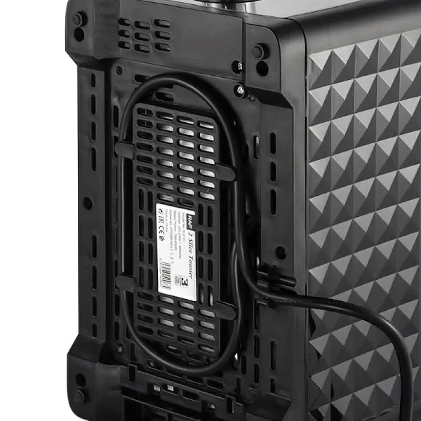 Тостер Domotec/RAF R-2101 930Вт на 2 скибочки, 7 ступенів прожарювання, знімний піддон. Розморожування та підігрів Одеса - фото 4