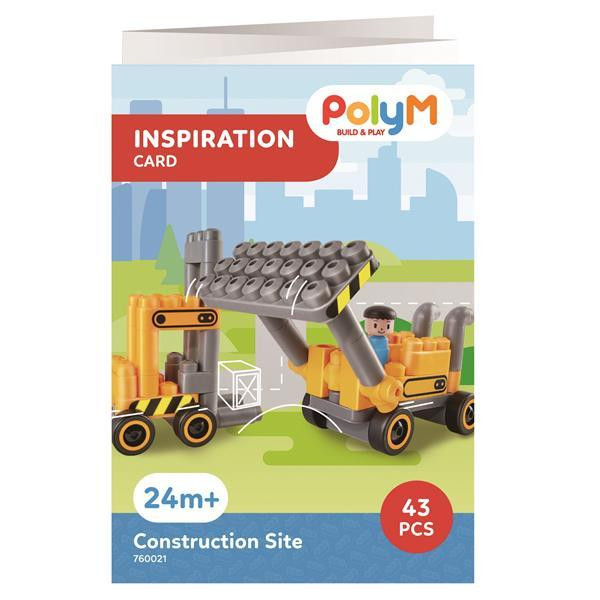 Конструктор PolyM Будівельна техніка 43 деталь (760021) Харків - фото 16