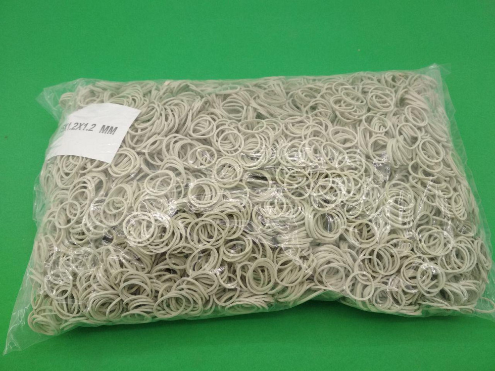 Резинки для зелени Plast №15 белые, 1.2 мм (фасовочные резинки для укропа и петрушки, 1 кг) (1 пачка) Харьков - изображение 5
