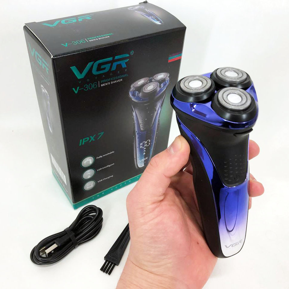 Бритва портативна акумуляторна, Електробритва бездротова портативна, Електричне бездротове гоління QN-25 Івано-Франківськ - фото 1