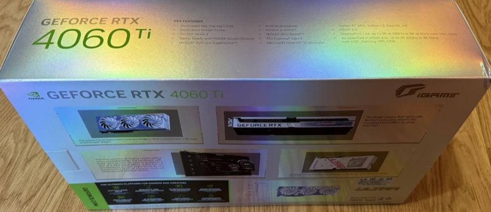 Видеокарта: Colour Ful iGame GeForce RTX 4060 Ti Ultra. Киев - изображение 4