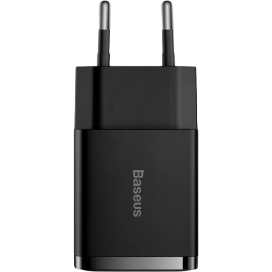 Мережевий зарядний пристрій Baseus Compact Charger 2U 10.5W EU, колір чорний CCXJ010201 Одеса