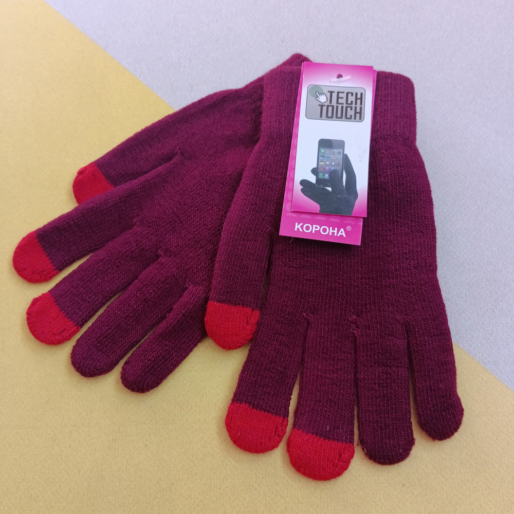 Подростковые перчатки для сенсорных экранов Киев - изображение 1
