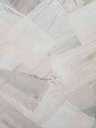 Шпалери вінілові на флізеліні Grandeco Time метрові абстракція структурні мазки коричневі бежеві сірі Київ
