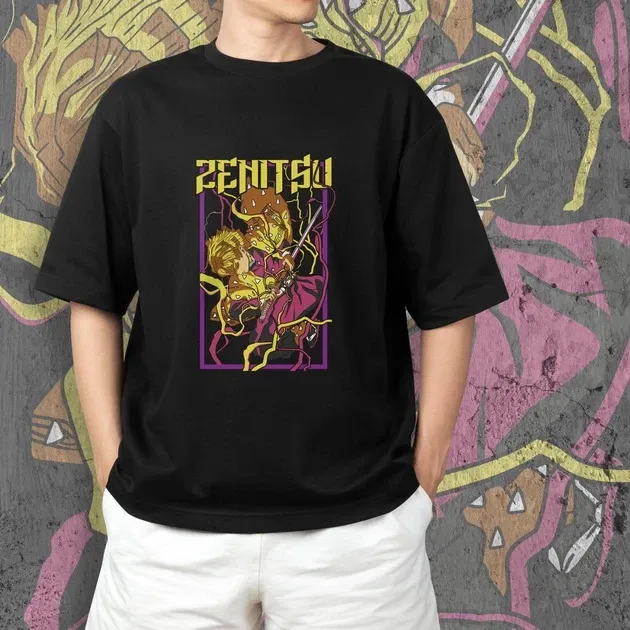 Футболка для підлітка хлопчика з принтом Клинок, рассекающий демонов Зеніцу 3 Розмір 160 Anime10411 Дніпро - фото 3