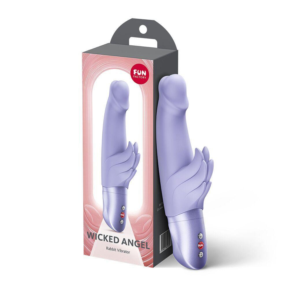 Вібратор-кролик Fun Factory Wicked Angel Purple Sex Aura Київ - фото 6