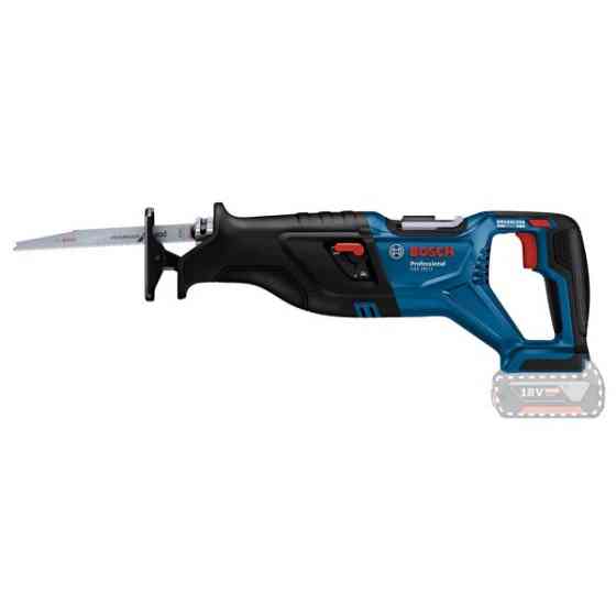 Акумуляторна шабельна пила Bosch GSA 185-LI 18В, безщіткова, 2 полотна, без АКБ Київ