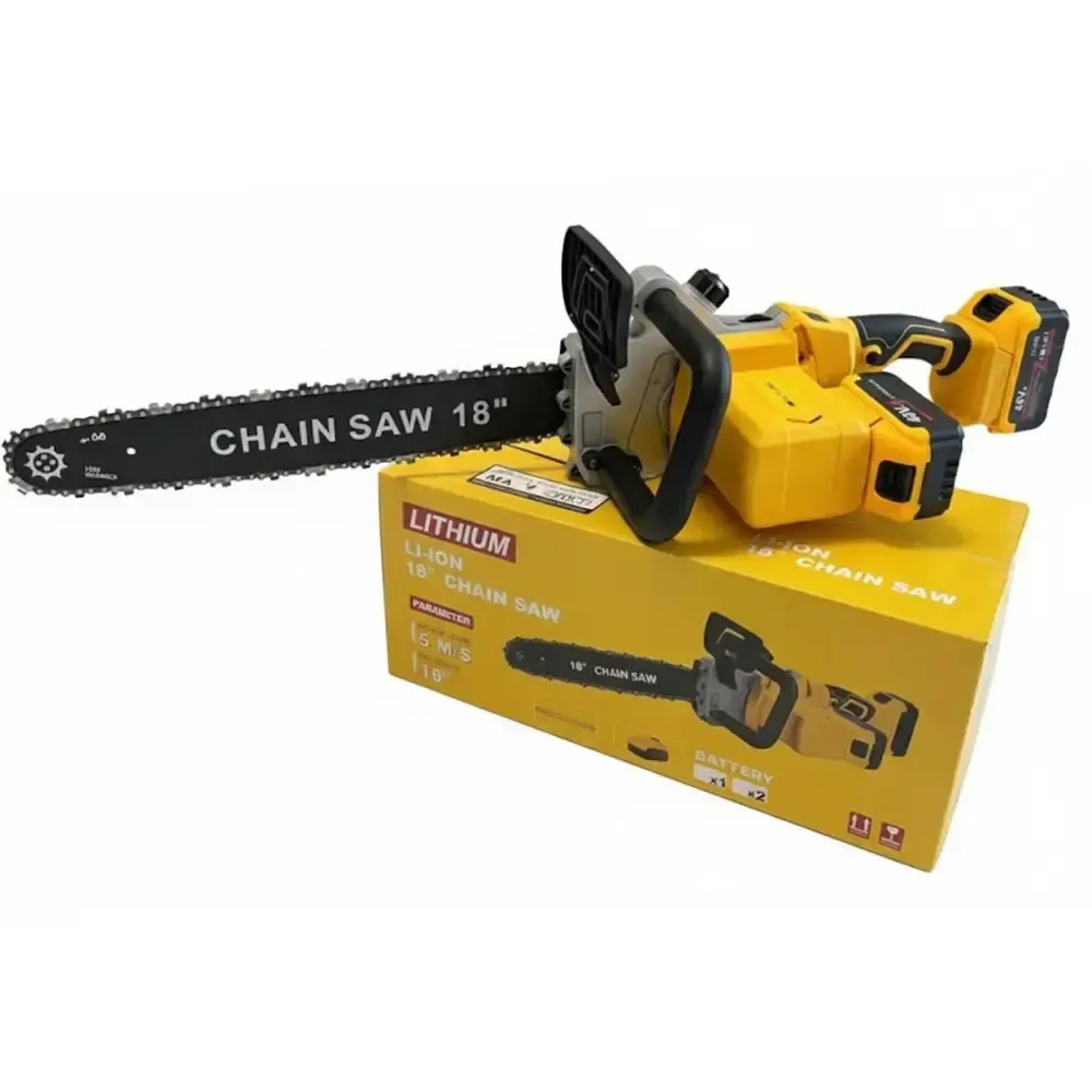 Аккумуляторная цепная пила 18" 2 АКБ 48v Коломия - фото 6